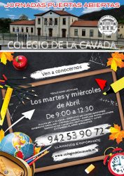 Jornadas de Puertas abiertas en el Colegio de la Cavada