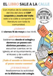 ¡El libro sale a la calle!